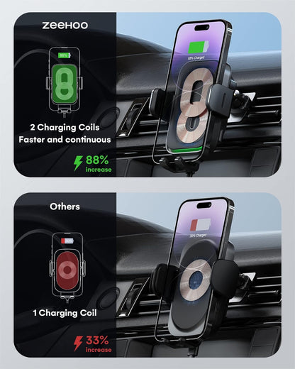 Wireless Car Charger / 15W Fast Charging