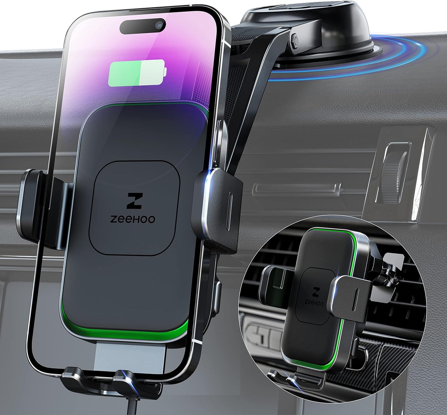 Wireless Car Charger / 15W Fast Charging