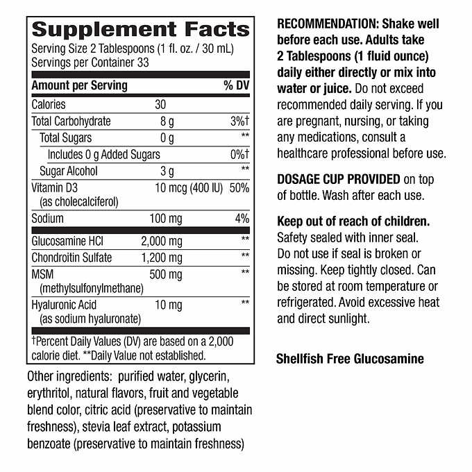 Joint Movement Glucosamine