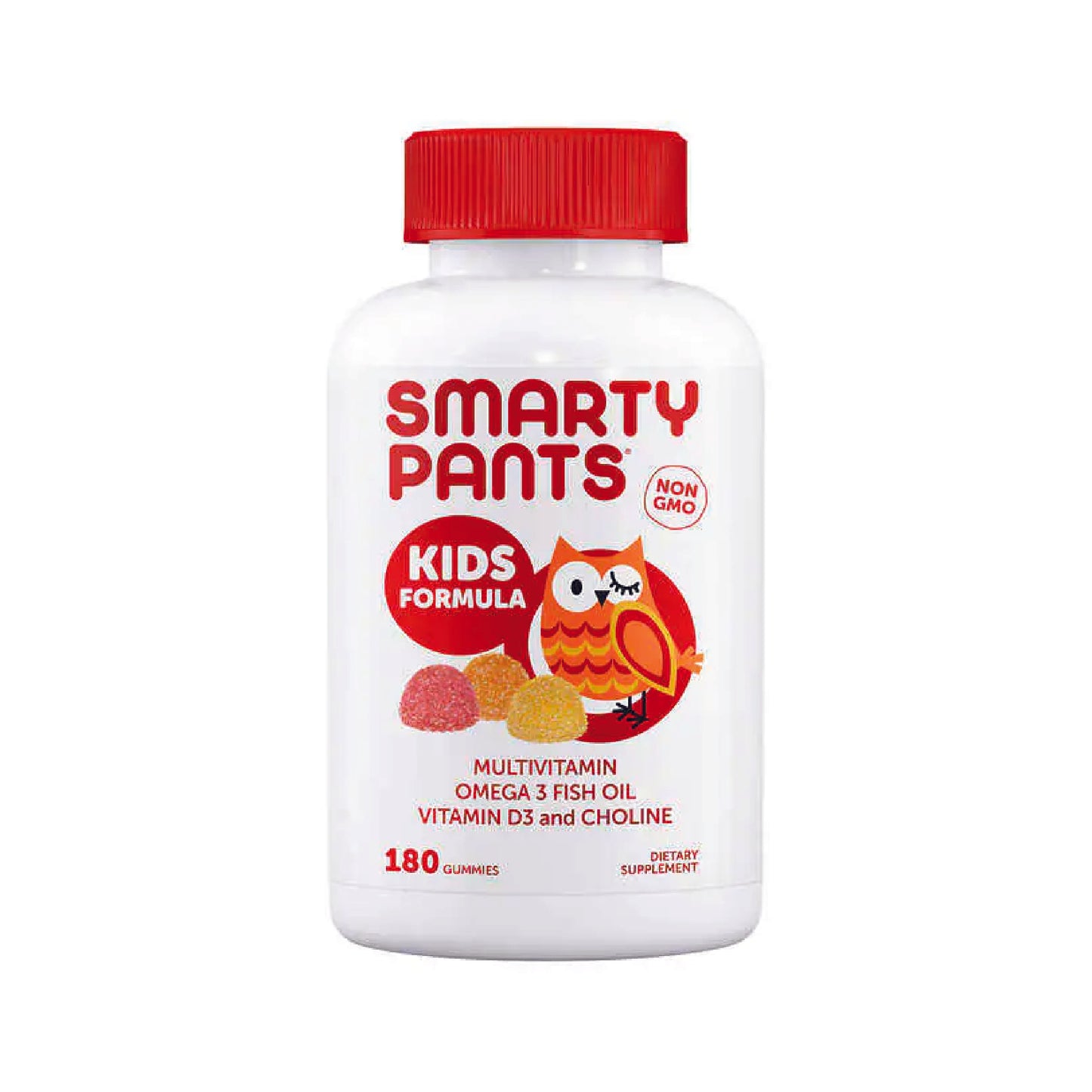 SmartyPants Kids Formula Multivitamin, 180 Gummies